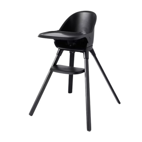 Стільчик для годування Twistshake Black (78939) - Pampik