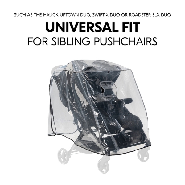 Дощовик Hauck Pushchair Raincover Duo (55081-6) - Pampik - 7