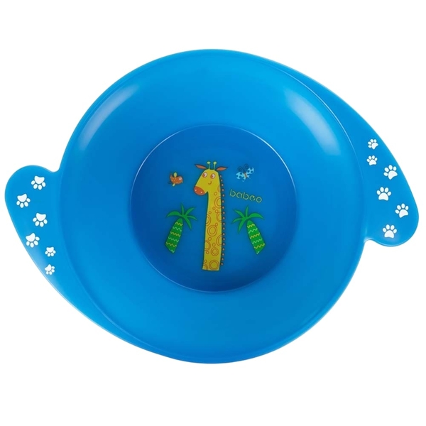 Мисочка Baboo Safari з ручками, синій (9-026) - Pampik