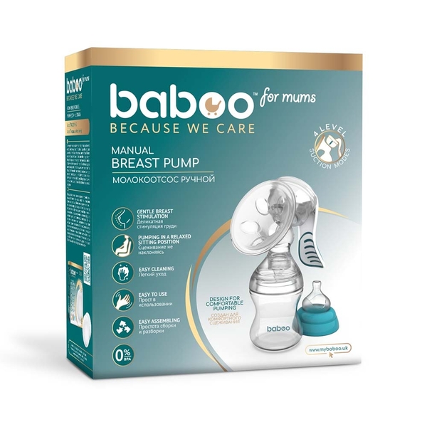 Ручний молоковідсмоктувач Baboo (2-001) - Pampik - 6