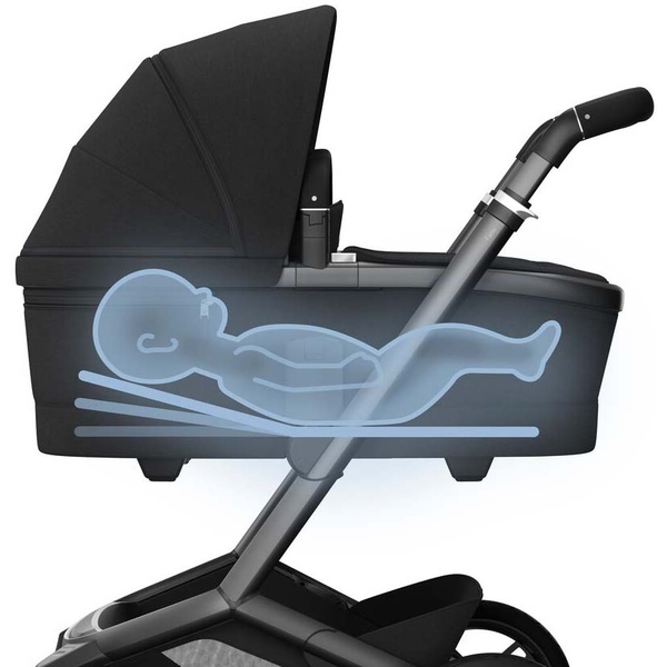 Люлька для коляски Maxi-Cosi Fame Twillic Black (1523390110) - Pampik - 4