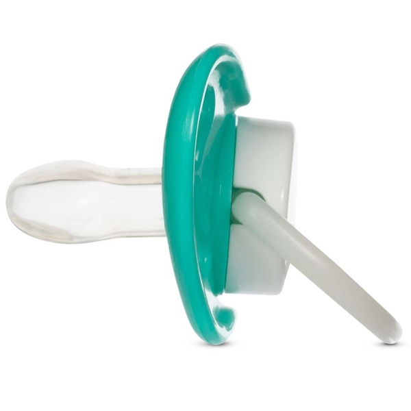 Пустышка симметричная Baboo Marine, силикон, светится в темноте, зеленая, 0+ мес. (5-025) - Pampik - 2