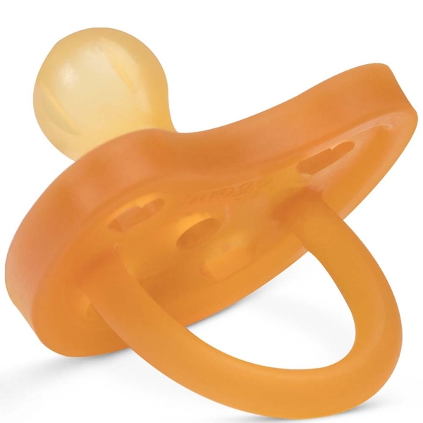 Пустышка круглая Baboo латексная, 6+ мес (5-102) - Pampik - 3