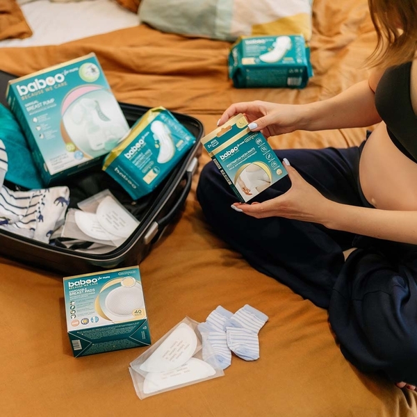 Послеродовые трусы в сетку Baboo, размер M, 2 шт. - Pampik - 2