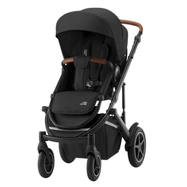 Прогулянкова коляска Britax Römer Smile III Space Black / Brown Handle (2000034645) - Pampik