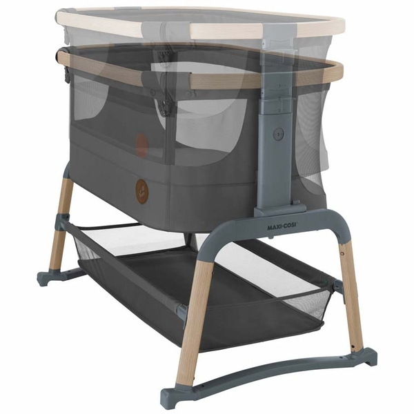 Приставне ліжечко Maxi-Cosi Iora Air Beyond Graphite (2121043110) - Pampik - 5
