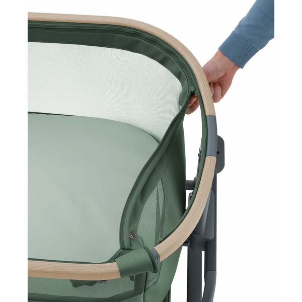 Приставне ліжечко Maxi-Cosi Iora Air Beyond Green (2121045110) - Pampik - 13