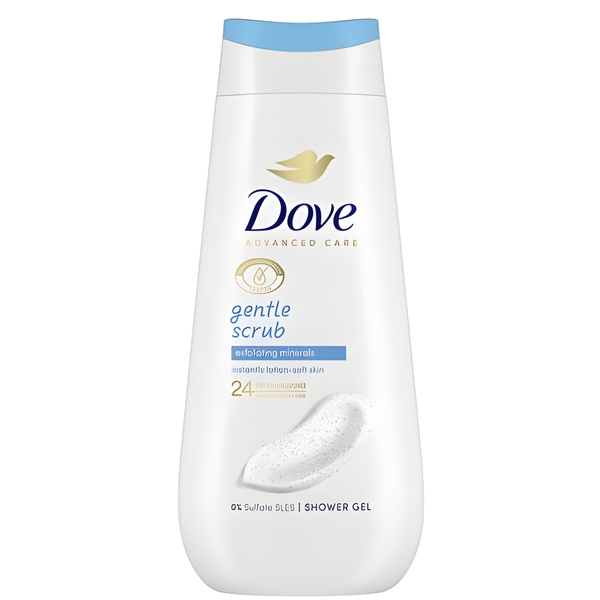 Крем-гель для душу Dove Ніжне злущування, 225 мл - Pampik