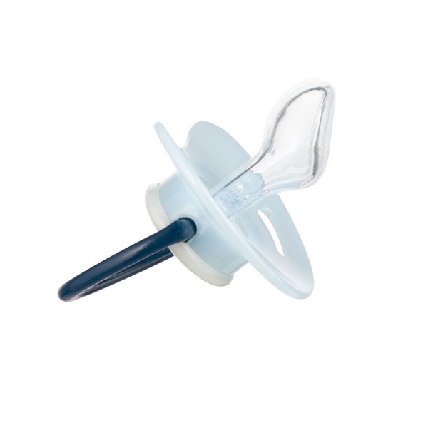 Силіконова анатомічна пустишка Canpol babies Night dreams, 6-18 місяців, блакитний (22/501 Блакитний) - Pampik - 3