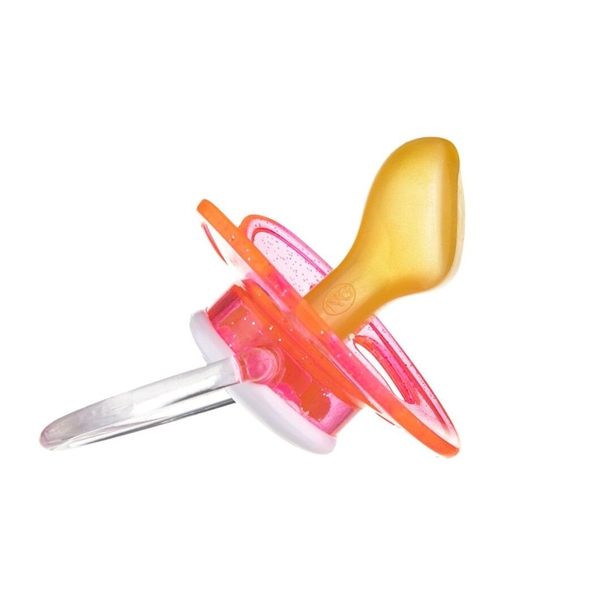 Латексна анатомічна пустушка Canpol babies Basic, 6-18 міс., рожевий (22/426 Рожевий) - Pampik - 2