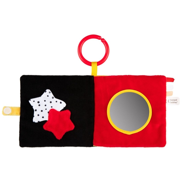 Сенсорная развивающая игрушка-книжечка Canpol babies BabiesBoo (68/097) - Pampik - 4