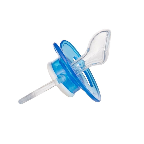 Силиконовая анатомическая пустышка Canpol babies Love&Sea, 6-18 месяцев голубой (22/507 Блакитний) - Pampik - 2