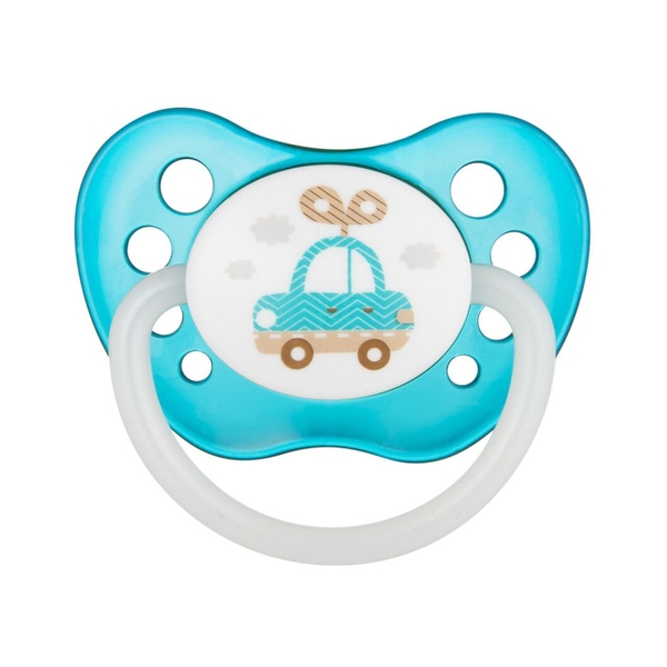 Латексна анатомічна пустушка Canpol Babies Toys 18+, блакитний (23/261 Блакитний) - Pampik