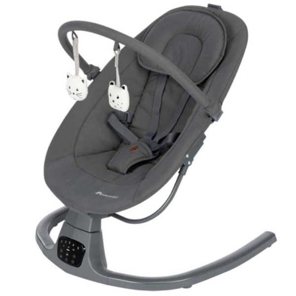Крісло-качалка Bebe Confort Melilo Mineral Graphite (2697153210) - Pampik