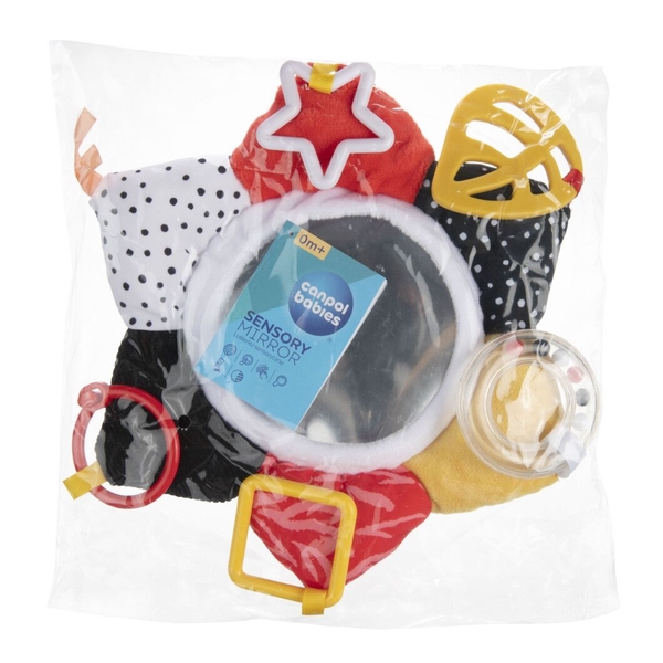 Сенсорна іграшка-люстерко з інтерактивними елементами Canpol babies BabiesBoo (68/099) - Pampik - 3