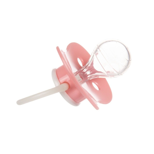 Силіконова кругла пустушка Canpol babies Cute animals, 6-18 місяців, рожевий (22/596 Рожевий) - Pampik - 2