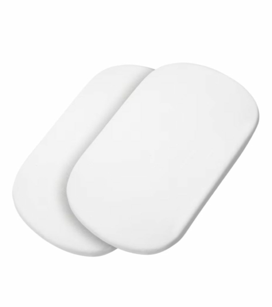 Простирадла до люльки Maxi-Cosi, 2 шт., білий (2018431110) - Pampik