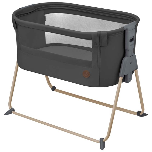 Приставне ліжечко Maxi-Cosi Tori Beyond Graphite Eco (2029043110) - Pampik