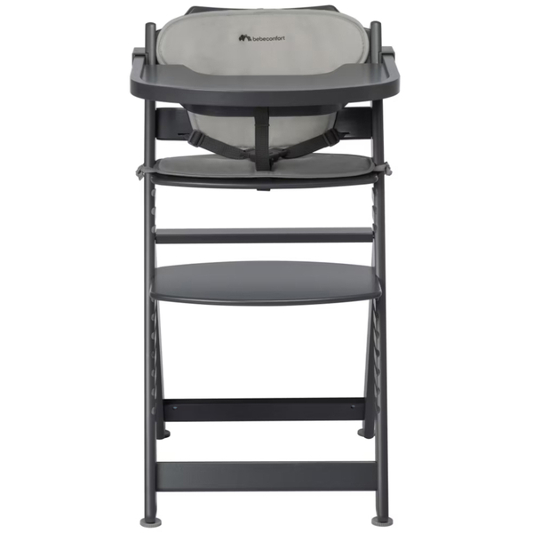 Стульчик для кормления с вкладышем Bebe Confort Timba White/Gray (2771431210) - Pampik - 2