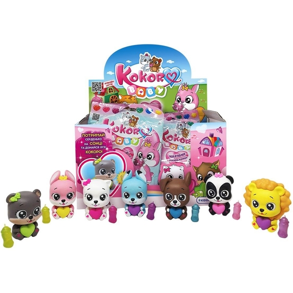 Дисплей фігурок-сюрпризів #sbabam Kokoro Baby Чарівні улюбленці, 12 шт. (95/CN2020-CDU) - Pampik - 2