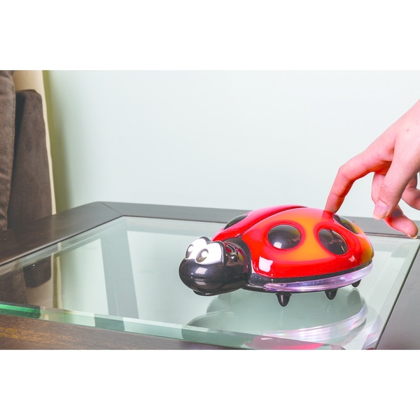 Нічний світильник DreamBaby Ladybug, червоний з чорним (F689) - Pampik - 6