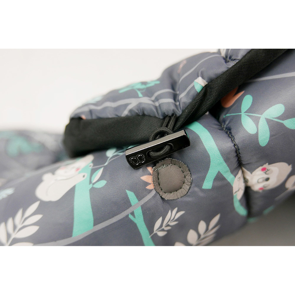 Спальний мішок до коляски Baby Design Sloth, сірий (204760) - Pampik - 3