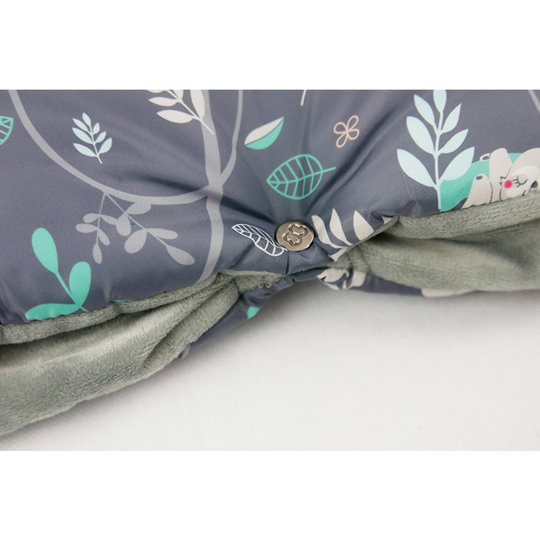 Муфта для рук Baby Design Sloth, серая (204753) - Pampik - 3