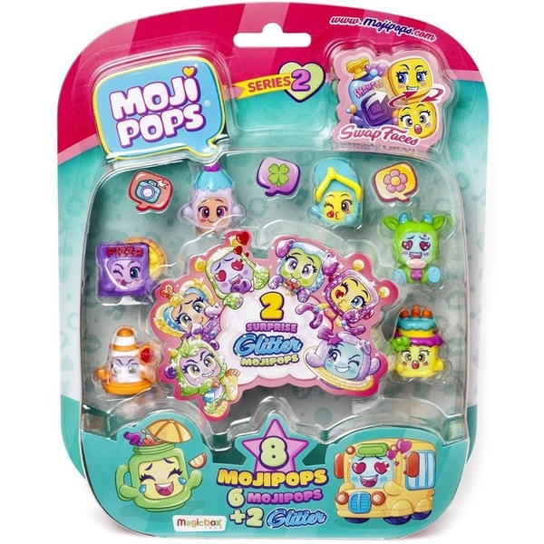 Набір фігурок Moji Pops S2 Сяючий сюрприз, 8 фігурок (PMP2B816IN00) - Pampik