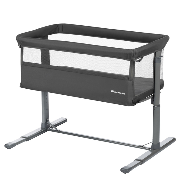 Приставная кроватка Bebe Confort Zina Mineral Graphite (2185153210) - Pampik