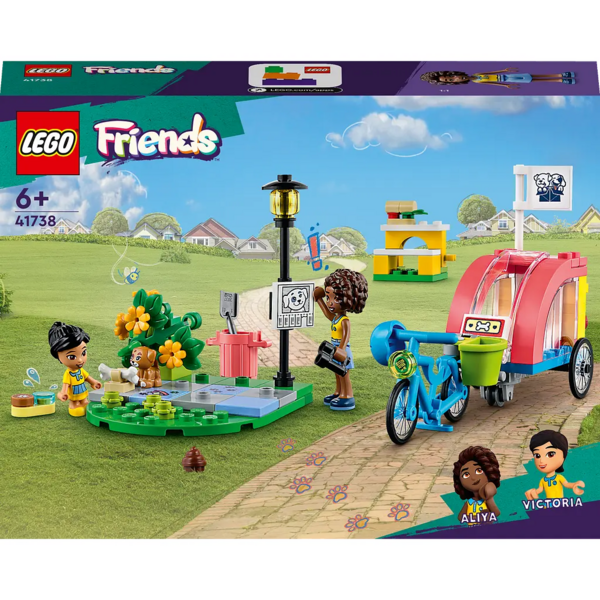 Конструктор LEGO Friends Велосипед для порятунку собак (41738) - Pampik
