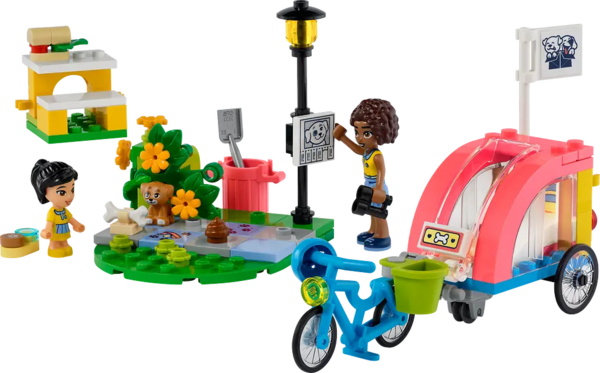 Конструктор LEGO Friends Велосипед для порятунку собак (41738) - Pampik - 4