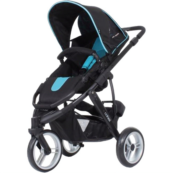 Универсальная коляска 2 в 1 ABC Design Cobra Turquoise-black (3882/212) - Pampik - 3