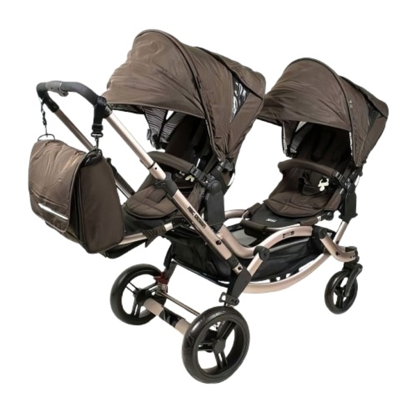 Прогулочная коляска для двойни ABC Design Zoom Cuba (71311/616) - Pampik