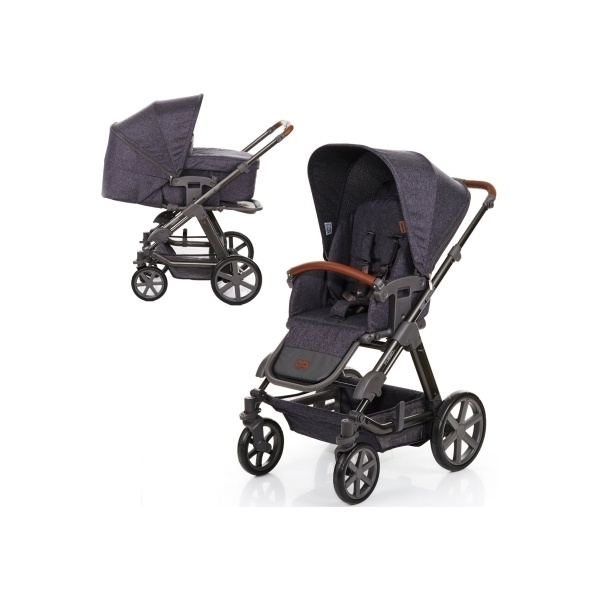 Універсальна коляска 2 в 1 ABC Design Turbo Diamond Collection Asphalt (1200144/1907) - Pampik - 2