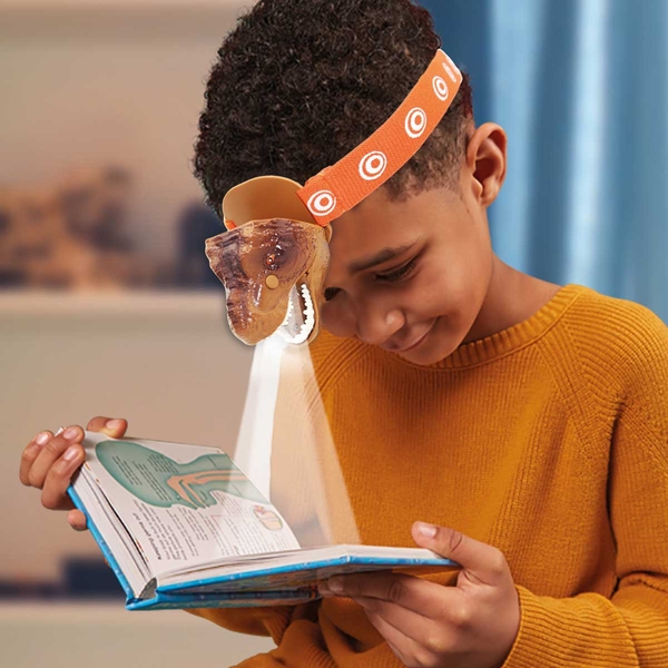 Налобный фонарик Brainstorm Toys Опасный Ти-Рекс (E2065) - Pampik - 5