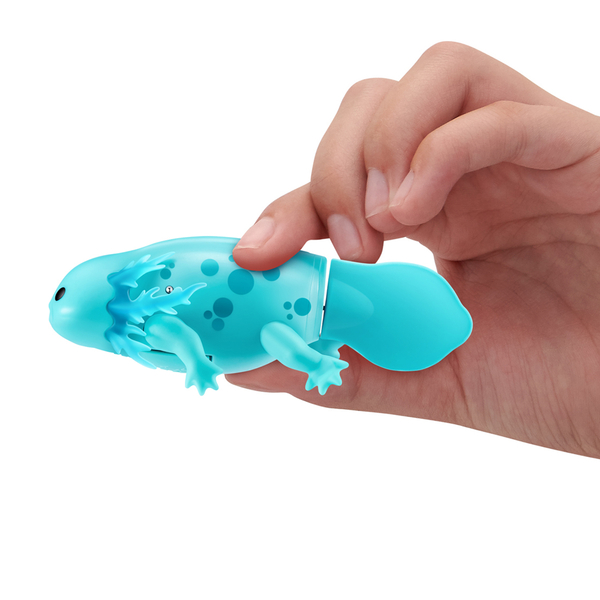 Интерактивная игрушка Pets & Robo Alive S1 Аксолотль, бирюзовый (9556B) - Pampik - 2