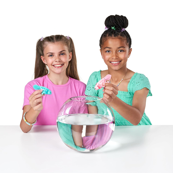 Интерактивная игрушка Pets & Robo Alive S1 Аксолотль, розовый (9556A) - Pampik - 4