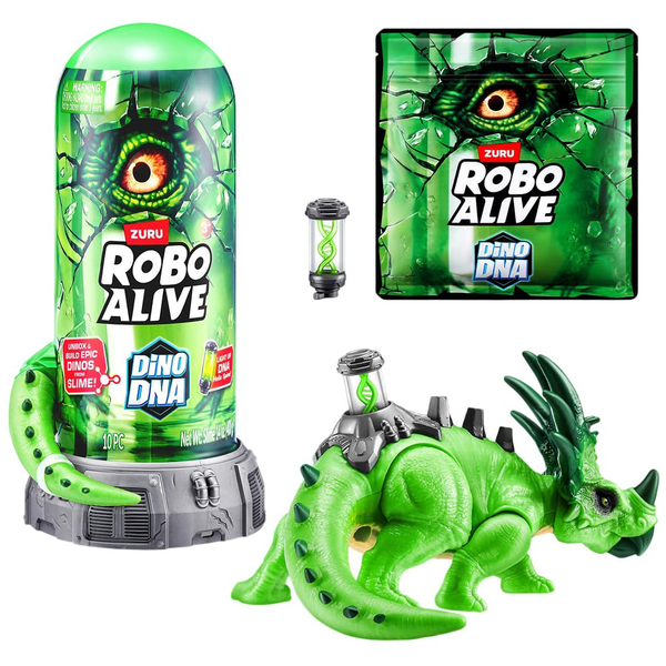 Інтерактивний ігровий набір Pets & Robo Alive S1 ДНК Стиракозавра (71139D) - Pampik
