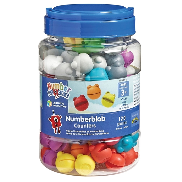 Ігровий набір для навчання лічбі Learning Resources Numberblocks Веселі жабки Numberblobs (HM94490-UK) - Pampik