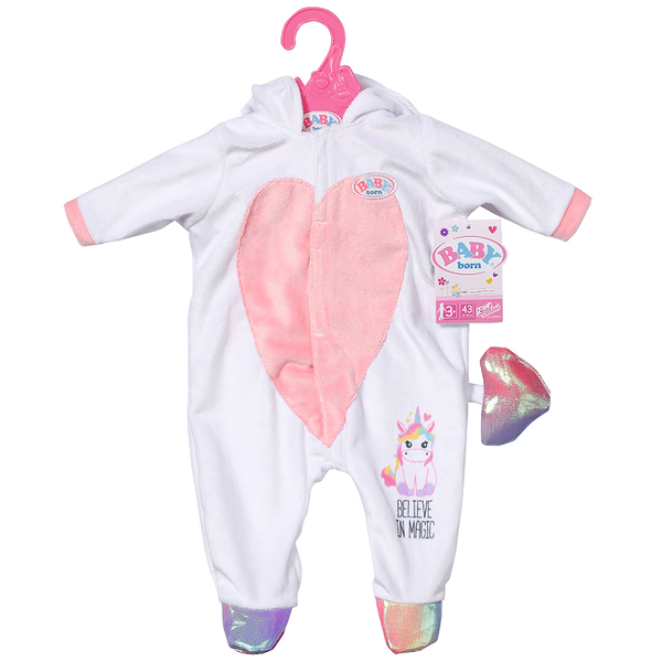 Одежда для куклы Baby Born Комбинезончик Единорога, 43 см (832936) - Pampik - 2