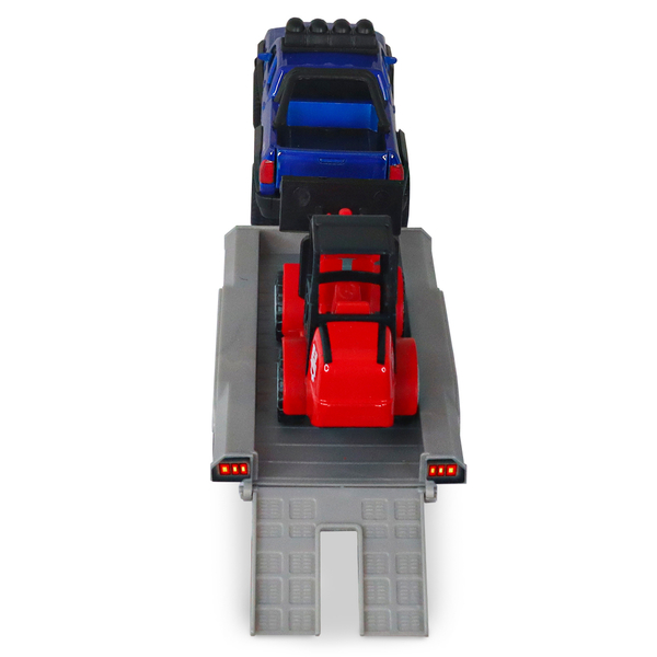 Игровой набор TechnoDrive Внедорожник с прицепом и погрузчиком (510207.270) - Pampik - 9