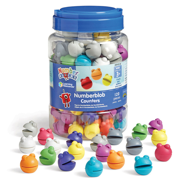 Ігровий набір для навчання лічбі Learning Resources Numberblocks Веселі жабки Numberblobs (HM94490-UK) - Pampik - 2