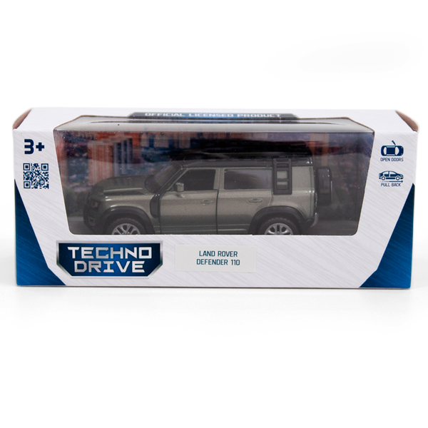 Автомодель TechnoDrive Land Rover Defender, зеленый (250289) - Pampik - 10