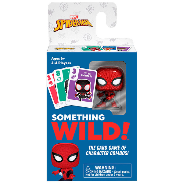 Настільна гра з картками Funko Something Wild! Людина-павук (63763) - Pampik