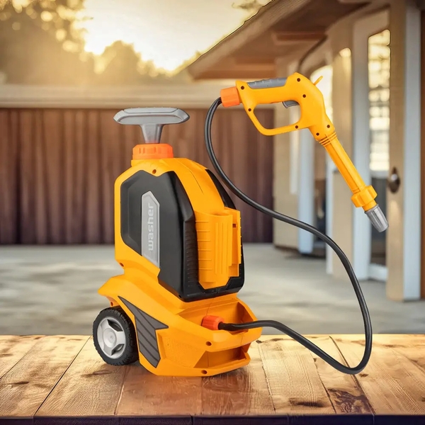 Іграшковий інструмент OTAMANKO Майстерко: портативна автомийка, жовтий (532.01.49) - Pampik - 6