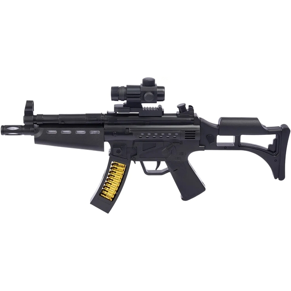 Автомат світло-звуковий ZIPP Toys MP5, чорний (532.01.19) - Pampik - 2