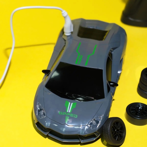 Машинка на радіокеруванні Otamanko Дрифт-машинка 4x4 Drift Race сірий (532.02.38) - Pampik - 6