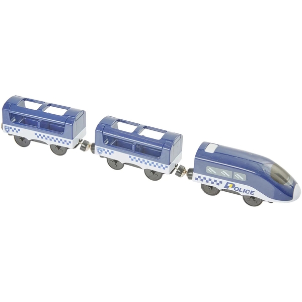 Ігровий набір ZIPP Toys Міський експрес, 104 деталі, синій (532.01.10) - Pampik - 2