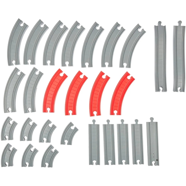 Ігровий набір ZIPP Toys Міський експрес, 92 деталі, червоний (532.01.09) - Pampik - 9