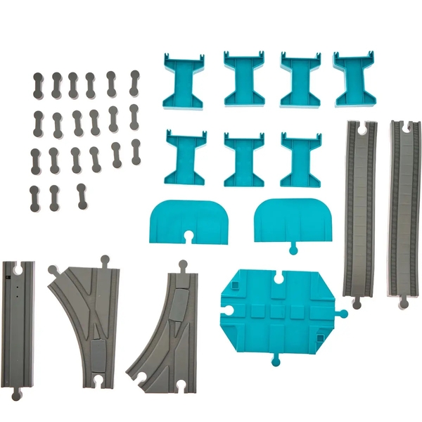 Игровой набор ZIPP Toys Городской экспресс, 103 детали, зеленый (532.00.54) - Pampik - 10